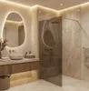 Sprchová stěna Walk-In REA Flexi 130 Brush Gold Náhled obrázku produktu 5