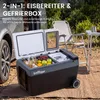 Infflow 45L compressor koelbox met ijsmachine, bediening Productafbeelding-voorbeeld 5