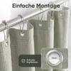 Textil Duschvorhang Wannenvorhang wasserabweisend Produktbild-Vorschau 5