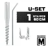 MAXERIO® 60 cm 1er U-Set Schraubfundamente inkl. 8 cm Produktbild-Vorschau 2