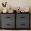Ensemble de 2 tables de chevet, commode avec 2 tiroirs, Voir les images du produit 1