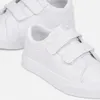 Kinder Kunstleder Sneaker Klettverschluss Freizeitschuhe Produktbild-Vorschau 3