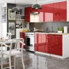 Horní kuchyňská skříňka 40 cm VERMINA - bílá / červená Náhled obrázku produktu 3