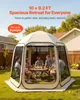 Tenda pop-up VEVOR, 330x280 cm, per 4-8 persone, con pareti Anteprima dell’immagine prodotto 3
