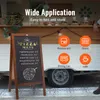 VEVOR reklamný stojan so zátkou pre zákazníkov s dreveným Náhľad obrázku produktu 6