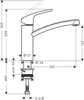 Hansgrohe Focus, Waschbecken, Edelstahl Produktbild-Vorschau 5