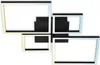 Lampada da soffitto a LED con telecomando CCT nero 40W Anteprima dell’immagine prodotto 1