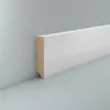 Sockelleiste MDF 19 x 80 Weiß RAL 9016 Foliert Fußleiste Produktbild-Vorschau 3