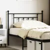 vidaXL Kopfteil Metall Schwarz 107 cm -  Kopf- & Fußenden Produktbild-Vorschau 9
