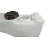 Radkastentank 55L Flachtank weiß – Universal schmaler Produktbild-Vorschau 6