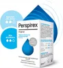 A product shot of Perspirex Original Anti-Perspirant Roll-On with marketing elements. Voir les images du produit