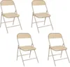 Lot de 4 Chaises - HOME DECO FACTORY - Terra Nova - Pliante Voir les images du produit 1