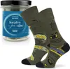 SKIETY - Socken Uni Damen Herren Karpfen in Gelee - 35-38 Produktbild-Vorschau 3
