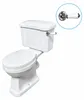 Domotechnika | WC compatto Retro - 78x48x86,5 cm - Sedile Anteprima dell’immagine prodotto 7