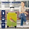 MuchoWow® Koffer Handgepäck Trolley Rollkoffer Kleine Produktbild-Vorschau 2