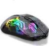 A black gaming mouse with RGB lighting against a white background. Produktbild-Vorschau