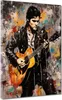 Pop Art Kunstwerk Elvis Leinwandbild Wandbild Kunstdruck XL Produktbild-Vorschau 1