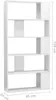 vidaXL Libreria/divisorio bianco lucido 80x24x159 cm Anteprima dell’immagine prodotto 7