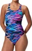 Speedo HYPERBOOM PRINT MEDALIST 1PC BLK/PNK 44 Produktbild-Vorschau 2
