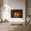 Glasbodenplatte für 100x50 cm – Kaminofen – Kaminplatte Produktbild-Vorschau 3