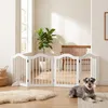 PawHut, barrière pour chien, modèle 4 pièces avec deux Voir les images du produit 9
