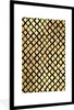 MuchoWow® Gerahmtes Poster Muster - Kariert - Gold 60x90 cm Produktbild-Vorschau 1