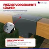 GeZu Impex Pfostenecke 3 Balken T-Model 121 x 121 mm Produktbild-Vorschau 5