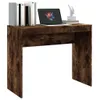 vidaXL Bureau chêne fumé 90x40x72 cm bois composite Voir les images du produit 4