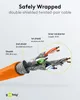 goobay Câble patch Cat 6a S/FTP PIMF orange 3 m Voir les images du produit 5