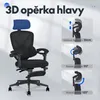 Ergonomická kancelářská židle FLEXISPOT s 3D opěrkou hlavy, Náhled obrázku produktu 4