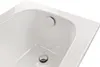 Close-up view of the interior of a white bathtub. Produktbild-Vorschau