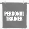 Huuraa Kissenbezug Personal Trainer Training 40x40cm Steel Produktbild-Vorschau 1