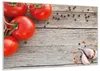 Wallario Wandbild Tomaten und Gewürze auf altem Holztisch, Produktbild-Vorschau 2