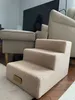 Escaliers pour chien ou chat Dogeste 3 marches agneau beige Voir les images du produit 9