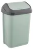 Keeeper prullenbak met scharnierend deksel, 10 liter, 25,5 Productafbeelding-voorbeeld 1