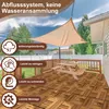 TolleTour 33x Holzfliese 30x30cm, Terrassenfliesen Holz Produktbild-Vorschau 4