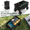 Sekey XXL Plus Bollerwagen Faltbar mit Extra Breite Räder, Produktbild-Vorschau 7