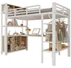 Merax Etagenbett Hochbett 90x200 cm, Kinderhochbett mit Produktbild-Vorschau 8