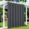 4 kusy venkovní záclony V 213 x Š 254 cm Blackout Curtain Náhled obrázku produktu 3