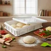 Relaxdays Pizzaballenbox mit Deckel, HxBxT: 13 x 60 x 40 Produktbild-Vorschau 3