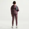 Nike G Nsw Club Flc Hr Ftd Pnt Lbr Barely Grape/Bright Anteprima dell’immagine prodotto 2