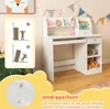 Kinderschreibtisch aus Holz, Jugendschreibtisch mit Produktbild-Vorschau 4