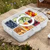 Contenitore per snack in plastica a tenuta stagna con 8 Anteprima dell’immagine prodotto 7