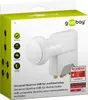 Goobay 67271 LNB Universal Quattro, blanc-gris - LNB SAT Voir les images du produit 7