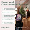 FairyTrees árbol de Navidad Artificial 220cm NORDMANN con Vista previa de la imagen del producto 4