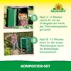 5. Nach 2-3 Wochen mit Grabegabel Inhalt Komposter mischen 6. 8-12 Wochen ersten Mulchkompost raus Produktbild-Vorschau