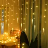 Pohádková světla venkovní napájení pro balkon LED ledový Náhled obrázku produktu 4
