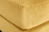 riess-ambiente Design Hocker COZY VELVET 80cm senfgelb gold Produktbild-Vorschau 8