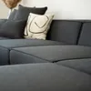 HOME DELUXE - Sofa VERONA - Anthrazit, Größe: XXL - ca. 414 Produktbild-Vorschau 3