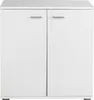 Kommode - Weiß - B 71 cm - zwei Türen - ein Einlegeboden Produktbild-Vorschau 4